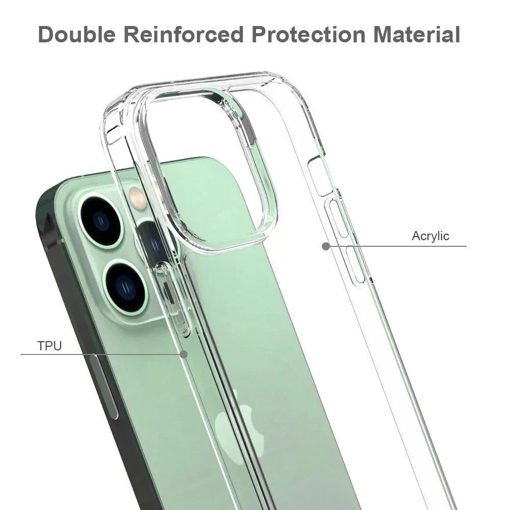 Armor-X AHN Shockproof Protective Case For iPhone 14 Pro Max - - Clear - Tashqila Armor-X AHN Shockproof Protective Case For iPhone 14 Pro Max - - Clear - Tashqila